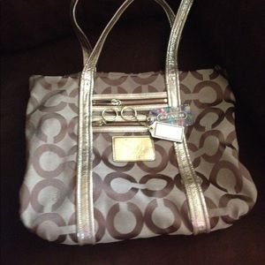 Coach Poppy Bag  over the shoulder SOLD